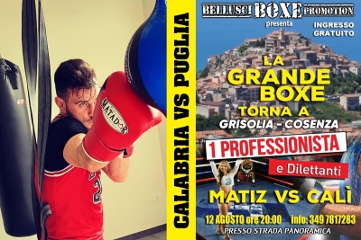 Grisolia | CALABRIA vs PUGLIA incontro di boxe