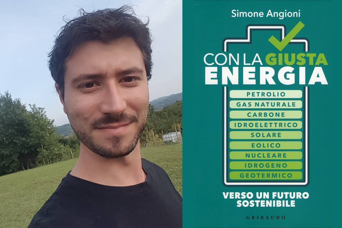 Diamante |  SIMONE ANGIONI presenta il suo libro 'Con la giusta energia' 