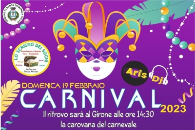 Santa Domenica Talao | CARNIVAL 2023 la carovana del Carnevale